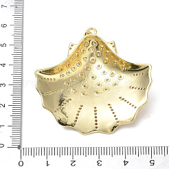Pendentifs en laiton zircon cubique transparent&nbsp;KK-CBA56EF-11G