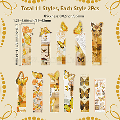 2 set 20 pezzi segnalibri di carta&nbsp;AJEW-SP0002-21A