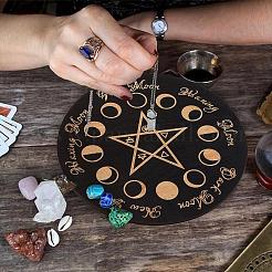 DIY-Set zum Selbermachen eines Pendelbretts mit Sternmuster und Wünschelrute&nbsp;DIY-CN0002-36