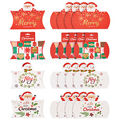 20 stücke 4 stile weihnachten thema papier kissen geschenk boxen&nbsp;CON-TA0001-25