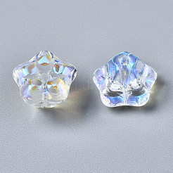 Perle di vetro trasparente&nbsp;GGLA-S054-011C-01