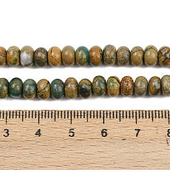 Natürliche Verdit-Steinperlenstränge&nbsp;G-L647-D04-4x6mm