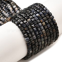 Natürliche Saphirperlenstränge&nbsp;G-G259-B03-3x3mm