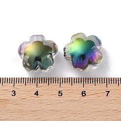 UV-Beschichtung regenbogenschillernde Acrylperlen&nbsp;X-OACR-H112-20C