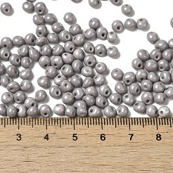 6/0 perles de rocaille en verre avec peinture à cuisson opaque&nbsp;SEED-M012-02A-17