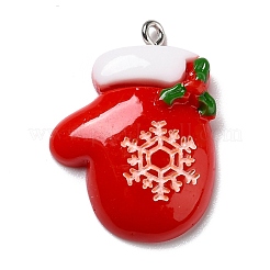 Pendentifs en résine opaque&nbsp;X-RESI-D055-009P