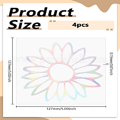 4 autocollant en papier adhésif tournesol&nbsp;STIC-LP0001-11B