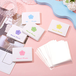 100 sachet rectangulaire en cellophane transparent en polypropylène&nbsp;CDIS-TA0001-37C