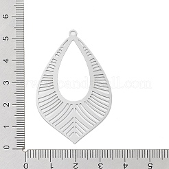 Colgantes grandes de acero inoxidable 304 que no se deslustran&nbsp;STAS-K257-35P
