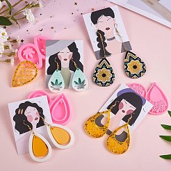 DIY baumeln Ohrring machen Kits&nbsp;DIY-SZ0006-64