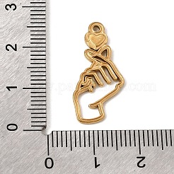 Pendentifs cabochons en acier inoxydable 304&nbsp;SA-CBA9B1E-07G