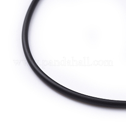 Cordon de collier en caoutchouc avec les accessoires en laiton&nbsp;X-NFS160-1