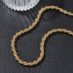 Collane con catena in corda di acciaio inossidabile 304 da 6 mm&nbsp;SA-CBA2696-04G