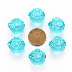 Pendentifs en acrylique transparent &nbsp;TACR-T024-05B-946