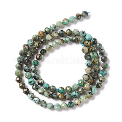 Natürliche afrikanische türkis (jasper) perlen stränge&nbsp;X-G-F717-01