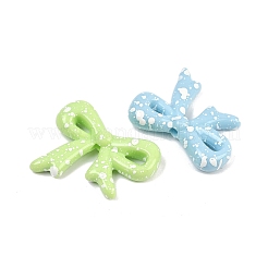 Sprühlackierte opake Acrylperlen&nbsp;OACR-A040-10