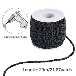 Cordon torsadé en polyester 20 brins de 3 m&nbsp;OCOR-SP0001-22B-05
