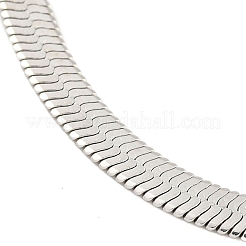 Anlaufgeschützte Fischgräten-Kettenarmbänder aus 304er Edelstahl für Damen&nbsp;BJEW-Q344-04P