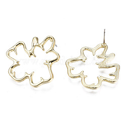 Orecchini in lega&nbsp;EJEW-T013-02LG-RS