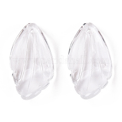 Perle di petali di vetro trasparente&nbsp;GLAA-N001-11