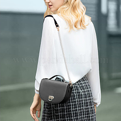3 Stück 2 Stile PU-Leder-Schultergurte & ABS-Kunststoff-Imitationsperlen-Taschenkettenriemen&nbsp;FIND-WR0009-25