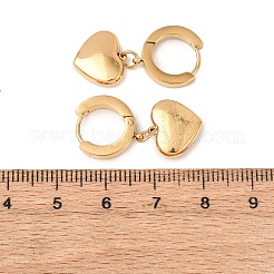 Pendientes de aro de acero inoxidable 304&nbsp;EJEW-F393-18G