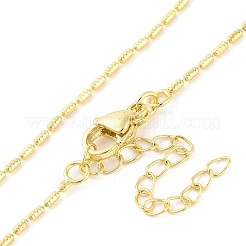 Colliers avec pendentif en laiton et zircone cubique pour fille&nbsp;LS-NJEW-S430-01G-02