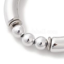 3 bracelet extensible en plastique CCB&nbsp;BJEW-JB12999