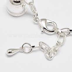 Prolunga per catena in ferro con fermagli in ottone a forma di aragosta e estremità del cavo della colonna&nbsp;X-KK-M096-S-NF