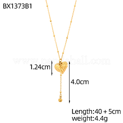Lasso-Halsketten aus 304 Edelstahl&nbsp;STAS-OY018-26G