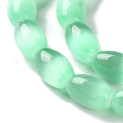 Brins de perles de sélénite naturelle couleur macaron&nbsp;X1-G-B102-A01-08