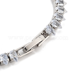 Bracelets à maillons en forme de larme&nbsp;BJEW-B094-08P
