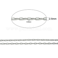 Anlaufbeständige 304 Edelstahl-Kabelketten&nbsp;CHS-K001-30-2.5mm