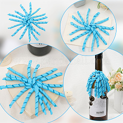 8 nœud papillon bouclé en tissu&nbsp;AJEW-SP0001-49A