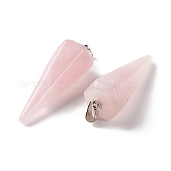 Ciondoli quazo rosa naturale&nbsp;G-G848-01P-06