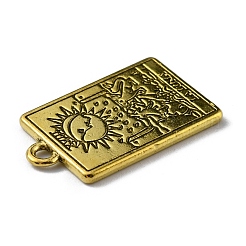 Pendentifs en alliage de zinc&nbsp;PALLOY-WH0105-05B-AG