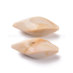 Perle acriliche opache bicolore&nbsp;OACR-P013-05