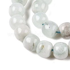 Chapelets de perles en jade blanc naturel teinté&nbsp;G-T138-S20