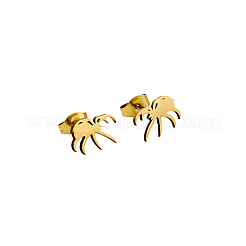 Boucles d'oreilles à tige en acier inoxydable 304 pour femmes&nbsp;WGF2F93-01