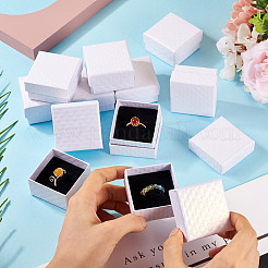 Geschenkboxen aus Karton mit Rautenstruktur und Ringen&nbsp;CON-TAC0001-07A