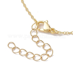 Braccialetti a maglie ovali sfaccettate con ametista naturale&nbsp;BJEW-JB10263-02