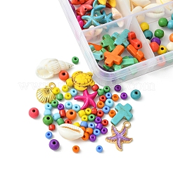 DIY-Kits zur Herstellung von Armbändern aus Glassamen&nbsp;DIY-FS0007-11A