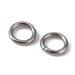 Anlaufgeschützte offene Biegeringe aus Edelstahl 304&nbsp;STAS-Q186-02-6x1mm