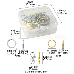 DIY-Set zur Herstellung eines Schlüsselanhängers aus Legierung&nbsp;DIY-FS0005-81