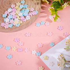 112pcs 7 Farben undurchsichtige Acrylperlen&nbsp;FIND-DR0001-39
