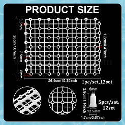 Tablero aislante de plástico PP para fondo de pecera&nbsp;FIND-WH0521-191B