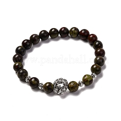 Braccialetti elastici con pietre preziose naturali e sintetiche per uomo donna&nbsp;BJEW-JB06703