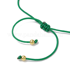 Armbänder aus geflochtenen Perlen aus natürlichem Malachit&nbsp;BJEW-JB11155-04