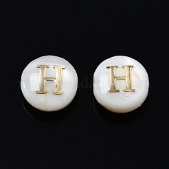 Perles de coquillages naturels d'eau douce&nbsp;SHEL-S278-036H