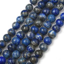 Natürliche Lapislazuli Perlenstränge&nbsp;G-G953-01-8mm